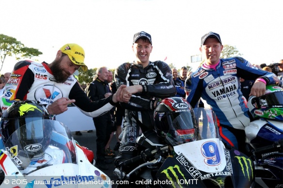 Anstey, Hutchinson et Johnson - crédit photo : IOMTT