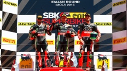 Poidum WSBK : victoire Rea pour la course 1