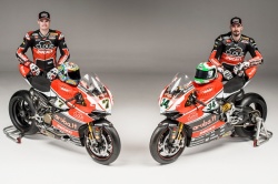 WSBK : Présentation Ducati - Chaz Davies et Davide Giugliano