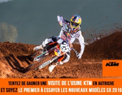 Concours : partez tester les cross KTM 2016