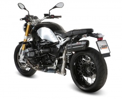 Silencieux Mivv Suono (haut) pour la BMW R Nine-T