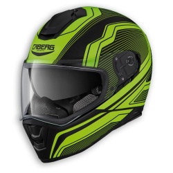 Caberg décline son casque intégral Drift en noir et jaune