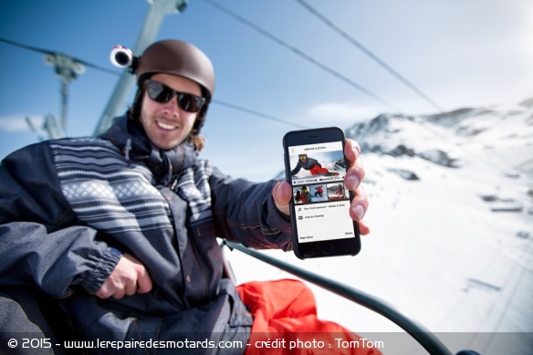 caméra Bandit Tomtom : conçu pour la glisse 