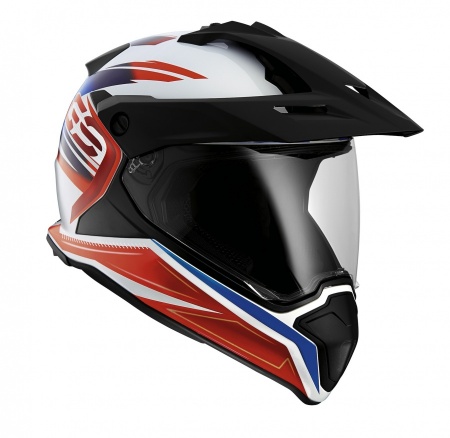 Casque BMW GS en version décorée comp