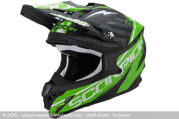 Casque cross Scorpion VX-15 Evo Air Gamma Casque cross Scorpion VX-15 Evo Air Gamma