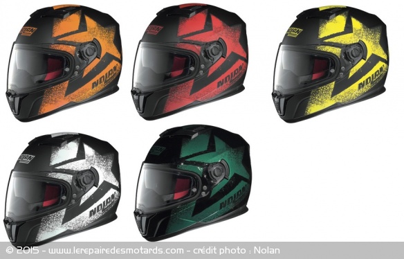 Nouveaux coloris casque Nolan