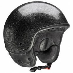 Casque jet Kappa KV 9 Glitters noir 