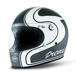Casque Premier Trophy en noir et blanc