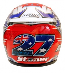 Casque X-802RR Carbon fitting Nolan de dos