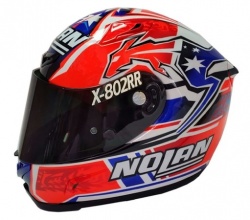 Casque X-802RR Carbon fitting Nolan de profil