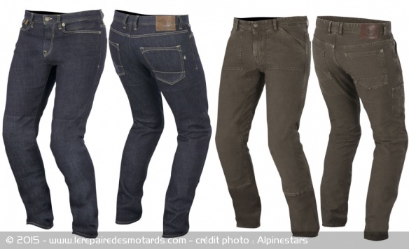 Pantalons Alpinestars Charlie et Tom