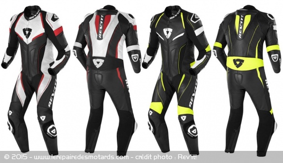 La combinaison est disponibles dans 3 coloris différents