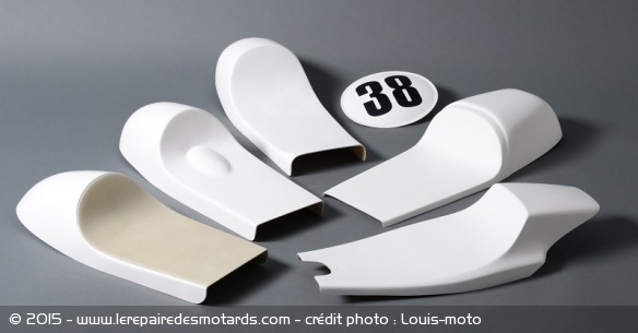 Les coques de selle unies de la marque Louis