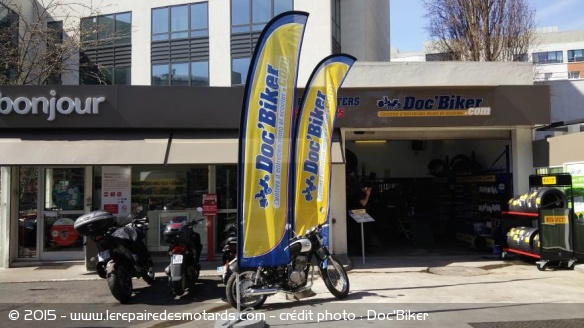 Doc'Biker s'allie à Total dans le 93