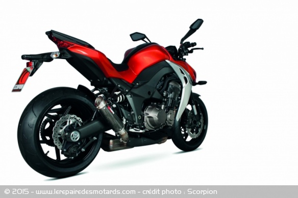 Echappement RP-1 GP pour la Z1000 SX
