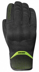 Gants Racer Smart en version noir et jaune fluo