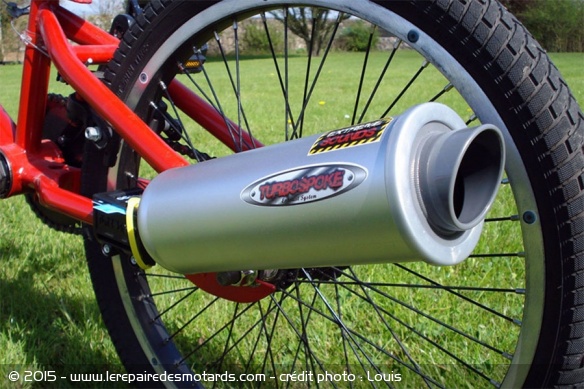 Echappement pour vélo Turbospoke