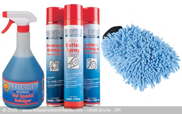 Les produits d'entretien Procycle