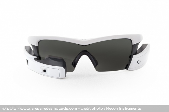 Lunettes Jet Recon Instruments version blanches 