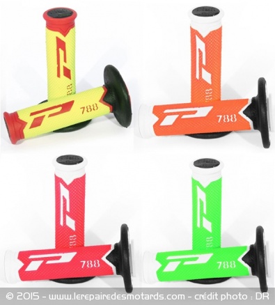 MORACO : masques et poignées PRO GRIP fluo