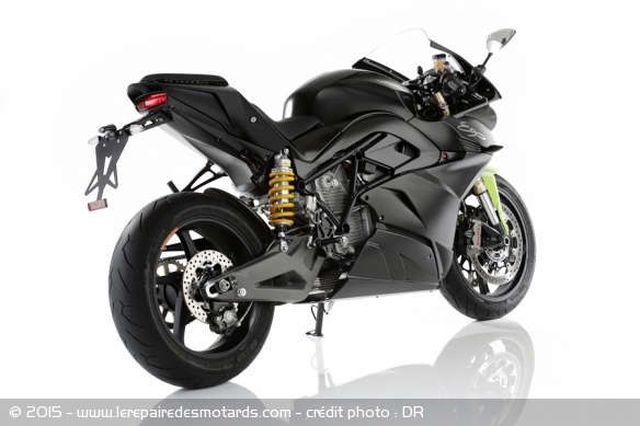 Motos électriques Energica modèle Ego arrière
