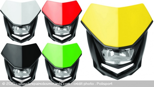 La plaque Polisport est proposée dans 6 coloris différents La plaque Polisport est proposée dans 6 coloris différents