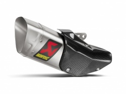 Silencieux Akrapovic Slip-On Yamaha R1 2015 de profil