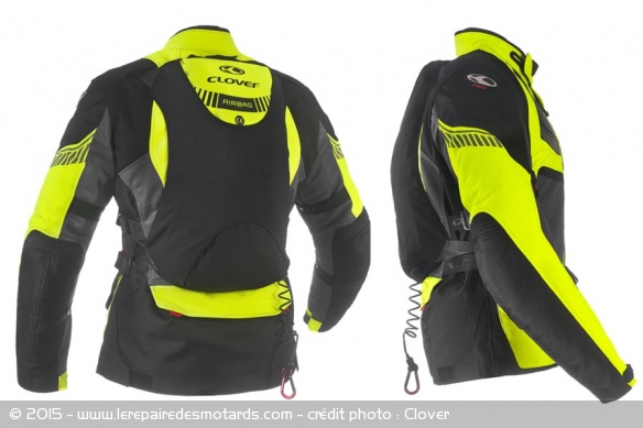 La Ventouring 2 peut recevoir l'airbag filaire de Clover