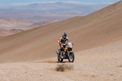 Marc Coma aura pourtant mené sur toute l'étape - crédit photo : F. Le Floch'/DPPI