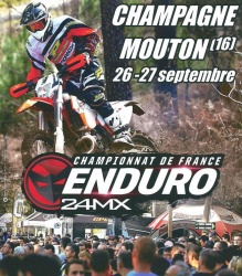 Enduro : reprise à Champagne-Mouton