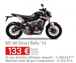 Financement sans apport Yamaha à 1,9%