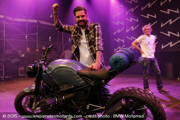 Un heureux spectateur est reparti avec sa R nineT customisée