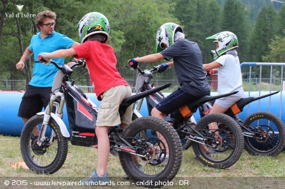 Initiations à la moto pour les plus jeunes