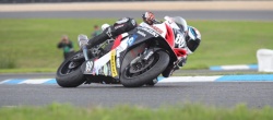 Camus domine les essais en Supersport - crédit photo : FFM