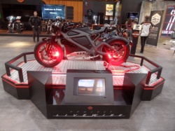 Harley-Davidson Livewire Salon de la Moto 2015