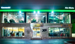 Une concession Kawasaki à Aix