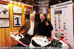 La #50 sur le stand du Repaire des Motards au Salon de Paris