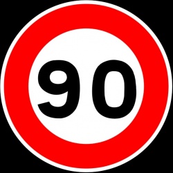 Officiel : 90 km/h sur les autoroutes