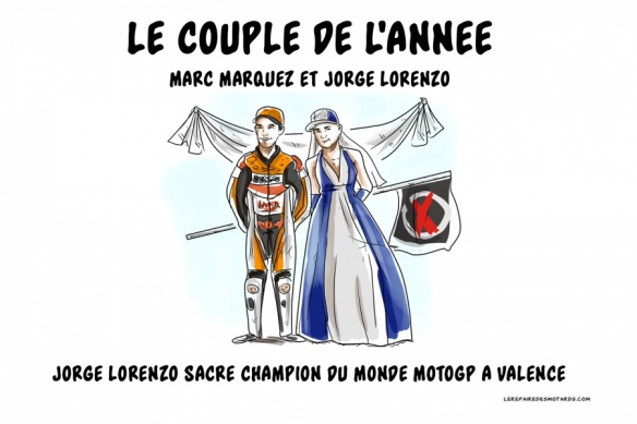 Marquez - Lorenzo élu couple de l'année