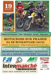Motocross sur Prairie de Bugeat-Viam