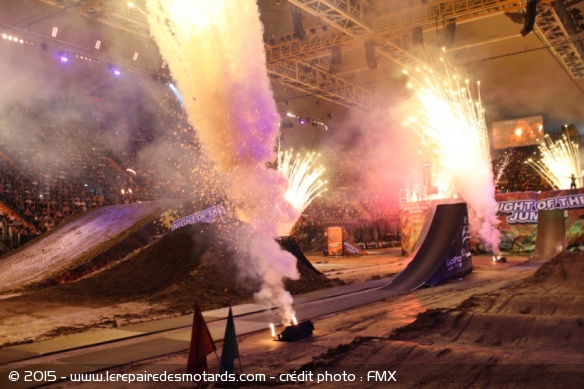 La piste du FMX de Tours 