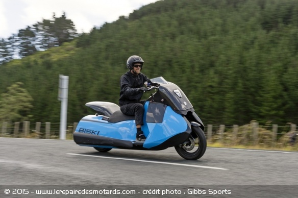 Le Biski peut atteindre les 130 km/h sur route Le Biski peut atteindre les 130 km/h sur route