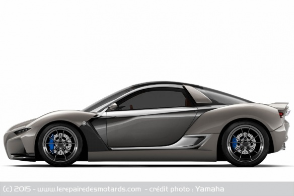 Le concept Yamaha est clairement orienté pour une conduite sportive