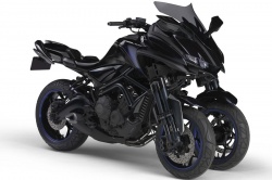 Yamaha présente sa moto à 3 roues à Tokyo