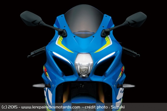 Le design de la GSX-R 1000 a été entièrement revu
