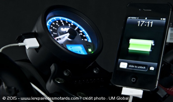 UM Renegade Sport : tableau de bord