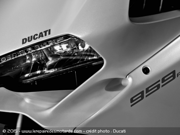 Ducati 959 Panigale carenage blanc