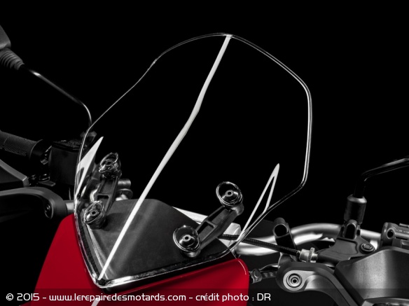 Ducati -hyperstrada 939 bulle profilée