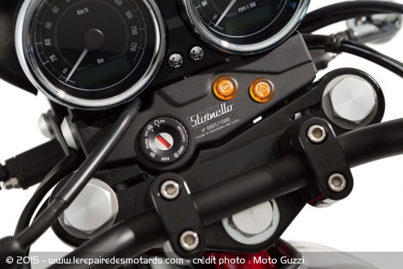 Compteur de la Moto Guzzi V7 II Stornello