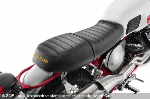 La Stornello est dotée d'une selle longue rembourrée